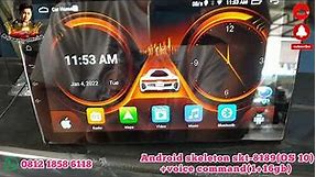 ANDROID SKELETON SKT-8189 (OS 10) + VOICE COMMAND(1+16GB) NEWEST 2022