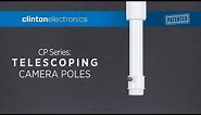 CP Series: Telescoping Ceiling Mount Poles for CCTV Cameras