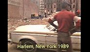 HARLEM NEW YORK 1989 CRACK EPIDEMIC VS HARLEM HOODS 2020