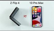 Samsung Z Flip 4 vs iPhone 13 Pro Max | SPEED TEST!!