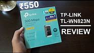 Best WiFi USB adapter for PC | Tp-Link N300 Mini TL-WN823N Unboxing and Review