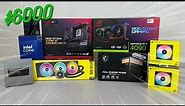 Building My First Ever OVERKILL Gaming PC - 4090 i9-14900k ($6000)