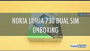 Nokia Lumia 730 Dual SIM Unboxing