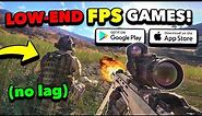 Top 10 BEST FPS Games for LOW-END iOS/Android 2023! High Graphics! [Free Download]