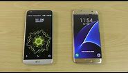 LG G5 vs Samsung Galaxy S7 Edge - Speed, Camera & Battery Test!