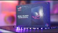 The Ultimate RGB Desk Setup? 😍 - ROG Aura Terminal & Halo Review!