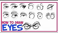 How To Draw Eyes: CARTOONING 101 #4