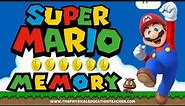 Super Mario Memory Challenge Game | Memory Tests for Kids | Brain Break | Workout Game (w/audio)