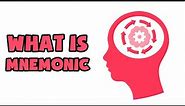 What is Mnemonic | Explained in 2 min