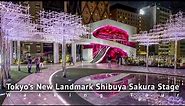 Tokyo's New Landmark Shibuya Sakura Stage Walking Tour - Tokyo Japan [4K/HDR/Binaural]
