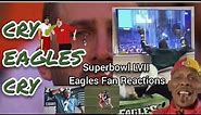Cry Eagles Cry - Philadelphia Eagles Fan Reaction to SuperBowl LVII loss to Kansas City Chiefs