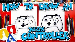 How To Draw An Xbox Controller