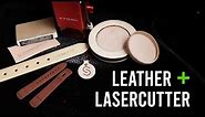 5 WAYS to use a Laser Cutter with Leather - xTool D1 Pro 20W Review