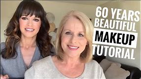 60 Years Beautiful: Natural Makeup How To for Mature Women: Everyday Makeup Tutorial