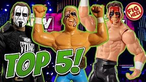 Top 5 Sting Action Figures! WCW, WWE, TNA IMPACT!, AEW!