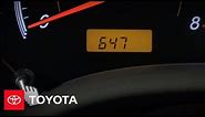 2010 Corolla How-To: Setting The Clock | Toyota