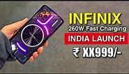 Infinix New Mobile Launch in India With 260W Fast Charging 🔥 Infinix 260W Fast Charging Smartphone