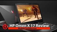 HP Omen X 17 Review - Overclockable & GTX 1080 with a Unique Design