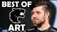 BEST OF ART (THE MOST AGGRESIVE PLAYER IN HISTORY) - CS:GO HIGHLIGHTS