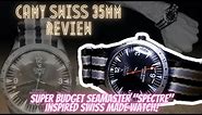 Camy Swiss Watch - Full Review | Omega "007 Spectre" Inspired Design