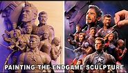 One Day Paint - 'Avengers: Endgame' Poster Sculpture - Timelapse