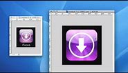 Creating the iTunes Icon in Photoshop |