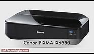 Canon PIXMA iX6550 Instructional Video