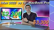 NEW 2020 iMac vs 16" MacBook Pro – which is the best value?
