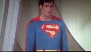 Throwing the S! In Superman 2, Superman throws his 'S' Emblem!?