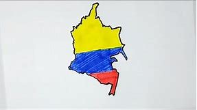 COMO DIBUJAR EL MAPA DE COLOMBIA