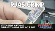 How to crimp a network cable-How to Crimp Rj45 | Cat 5 | RJ45