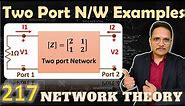 13 Examples of Two Port Network