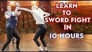Mastering Basic Sword Fighting in 10 Hours | Vanity Fair