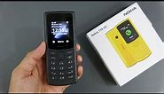 Nokia 110 4G 2021 Black color unboxing