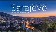 Sarajevo. Bosnia and Herzegovina. Timelapse & Hyperlapse