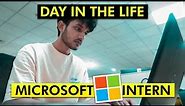 A day in the life of a Microsoft Intern in India