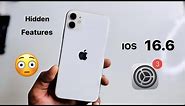 iPhone 11 Hidden Features on IOS 16.6 || New Update IOS 16.6 Secret Tricks