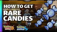 HOW TO GET Rare Candies in Pokemon Sun and Moon