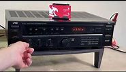 JVC Amplifier Receiver RX206