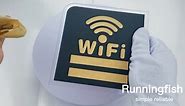 Modern American Style WIFI Sign WiFi Password Sign