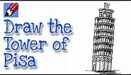 How to draw the Leaning Tower of Pisa