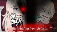 Russia hiding from Belarus | Hetalia | Gacha Club