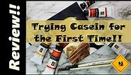 9000 Year Old Paint?!! -Trying Casein for the First Time!