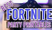 Fortnite Printables (For your Best Party in 2024)