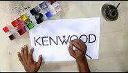 How to draw the Kenwood logo