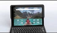 RCA Tablets | 10 Viking II Android 2-in-1 with Detachable Folio Style Keyboard