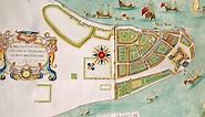New Amsterdam (New York City) History and Cartography (1664)