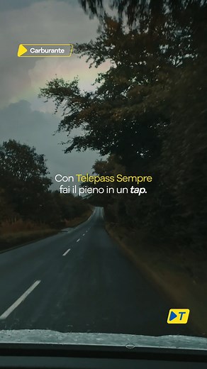 La voglia di andare resta accesa. Niente stress, pensa alla meta, al resto ci pensa Telepass. Scopri il servizio Carburante direttamente in app. #Telepass #Carburante | Telepass