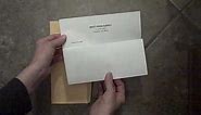 Folding a Letter