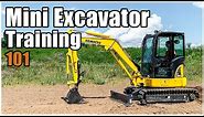 How to Operate a Mini-Excavator | Mini Excavator Controls